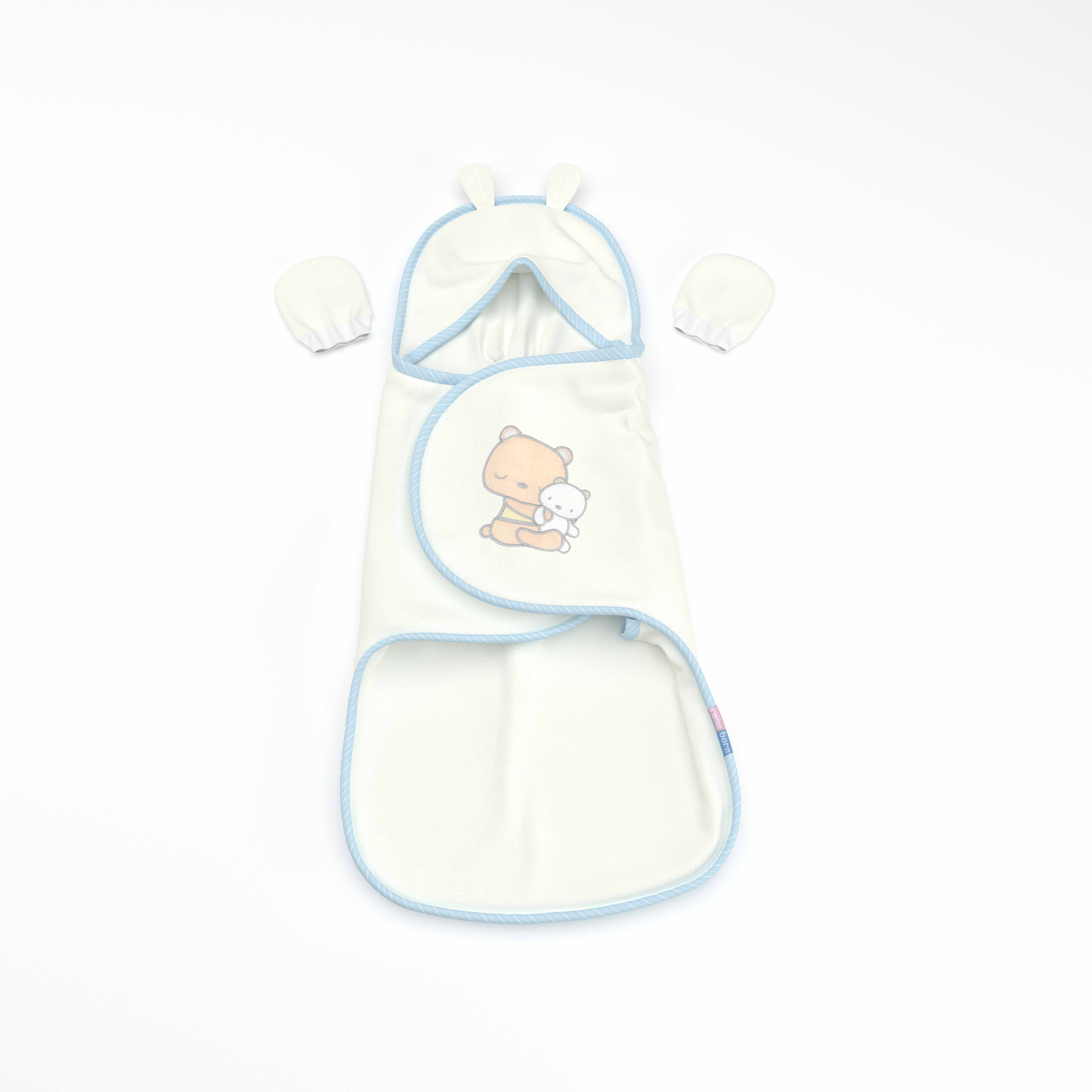 قنداق چسبی گلدوزی Lovely Bear